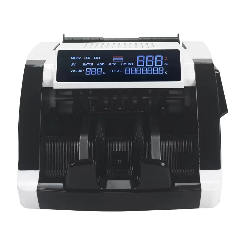 

B2010 Hot Sale Note Counting Machine UV/MG Detector for Banknote Money Counter with LCD Display Detector for False Billetes