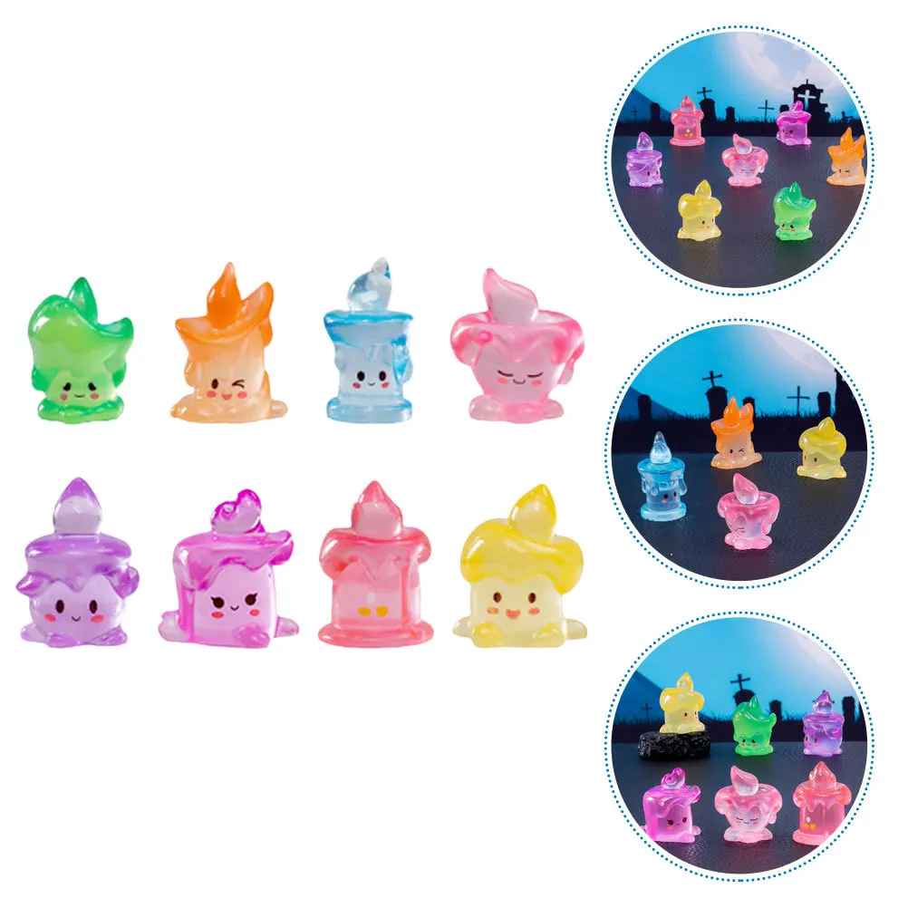 

8Pcs Miniature Adornments Delicate Compact DIY Decoration Accessory Perfect for Bookshelf Miniature Figurine