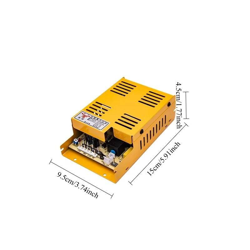 Yongxing Yellow 24V High Power Transformer for Coin Operated Arcade Game Machine Kids Shooting Coin Operated Games