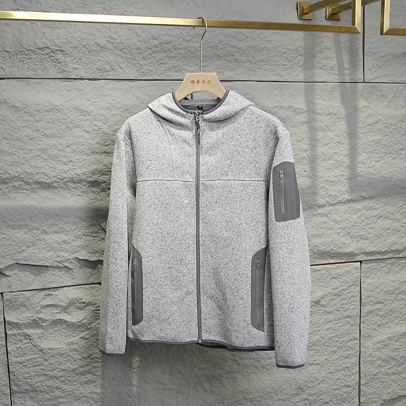 

2026 Outdoors, Rock Climbing, Hiking, Camping, Fishing, Mountain Climbing, Traveling, Self-driving, Sports Knitted Fleece Jacket