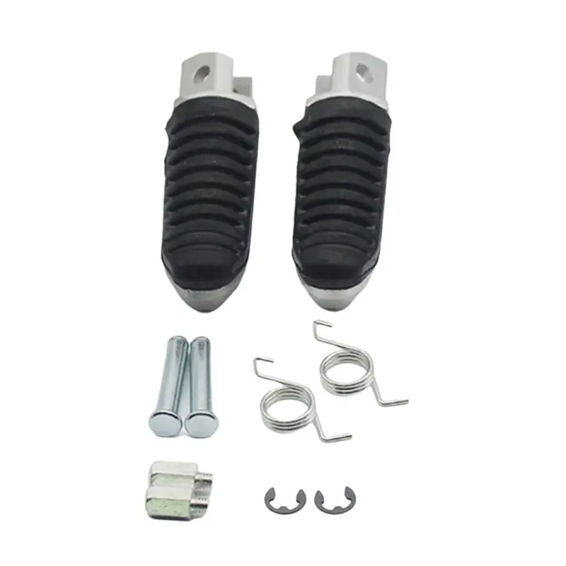 A30F-Motorcycle Front Rear Footrests Rest Pedal For Hayabusa GSX1300R 2008-2011 GSR600 GSX1400 SV650