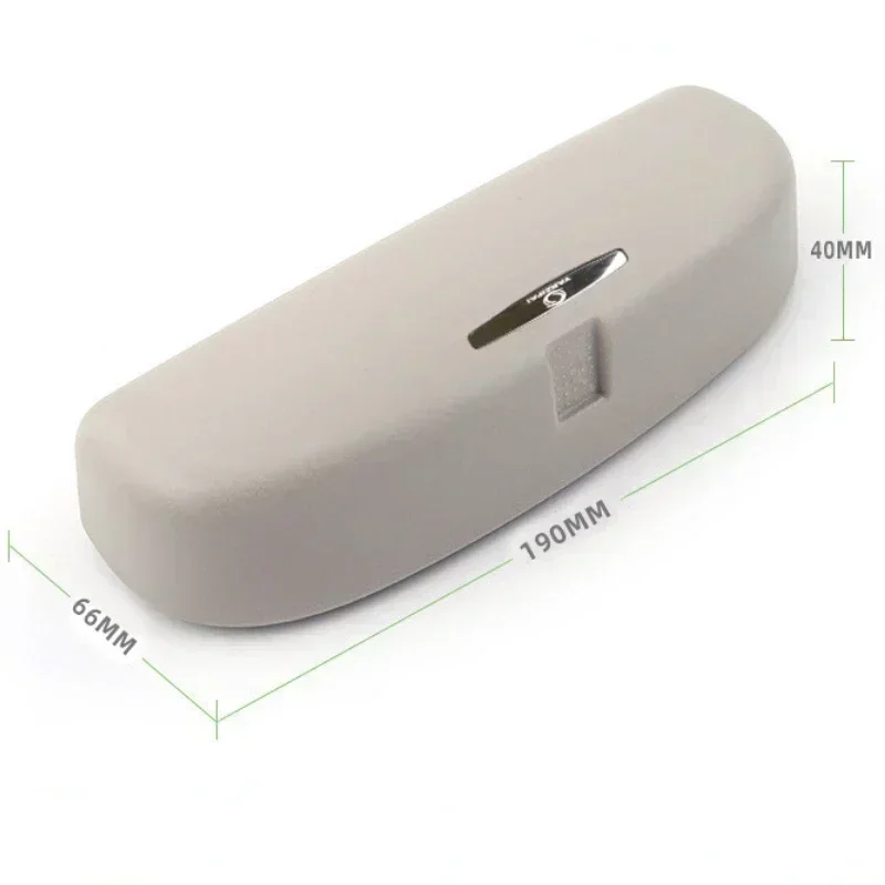 

For BMW 5 Series F10 2010-2017 ABS Black Car Glasses Case Sunglass Holder Box Interior Car Accessories