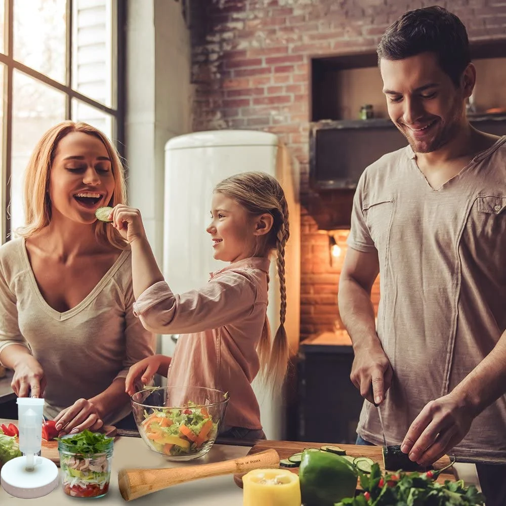 

AB35-8Pc Mouth Mason Jars Lids Fermenting Lids With Airlocks Fermentation Kit For Making Sauerkraut In Wide Mouth Mason Jars