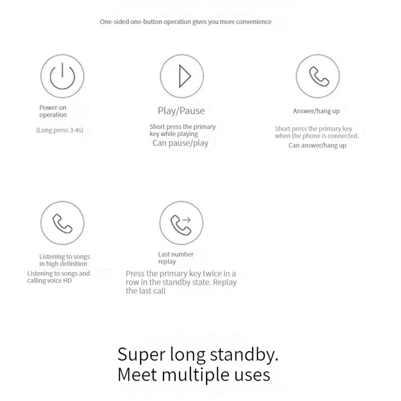 696 Bezprzewodowy zestaw słuchawkowy Bluetooth do samochodu Słuchawki douszne z długim czasem czuwania Mini zestaw głośnomówiący z mikrofonem Zestaw słuchawkowy z niebieskim zębem