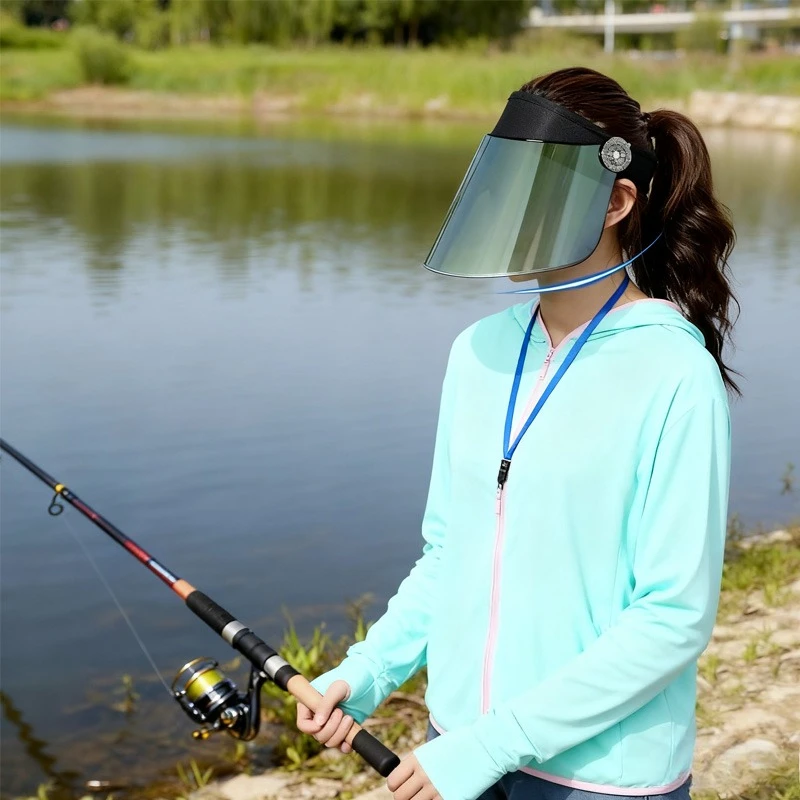 

Лето 2025 г., женская пляжная шляпа с защитой от солнца, UPF 50+, защита от ультрафиолета, полное покрытие для спорта на открытом воздухе, рыбалки, вождения, солнцезащитная шляпа