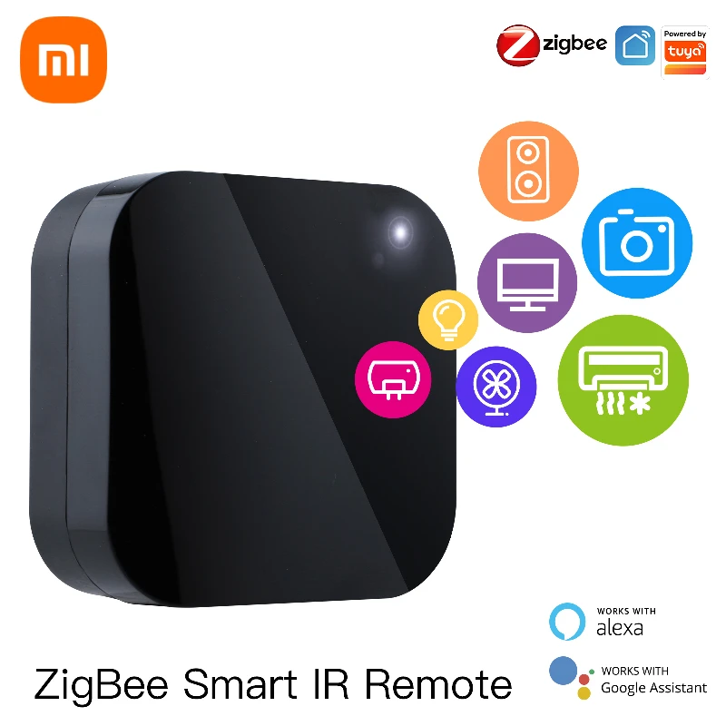 

Xiaomi Tuya ZigBee Smart IR Remote Control Universal Infrared Remote Controller For Smart Home Works With Alexa Google Home