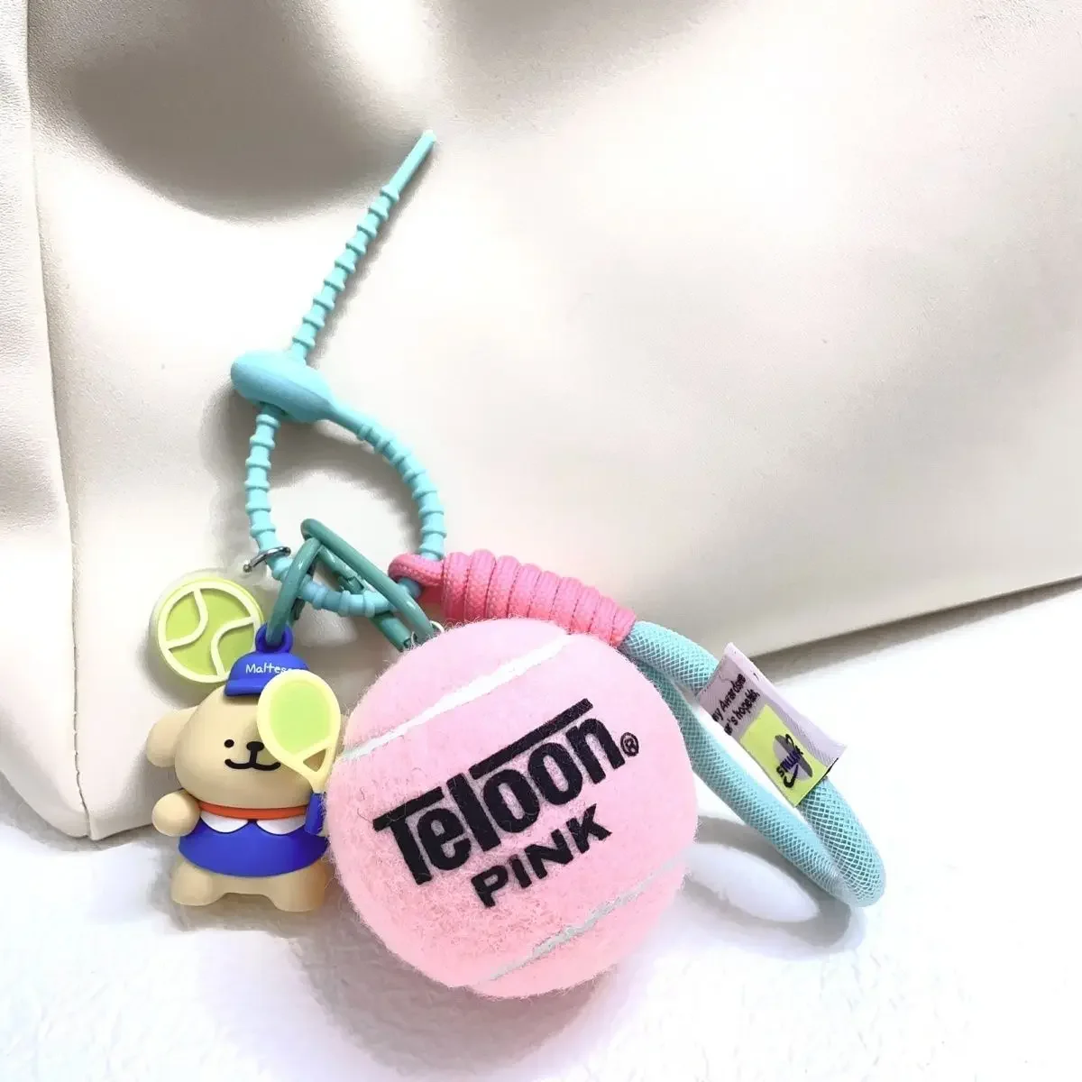 

Tennis sports keychain pendant lanyard couple girl birthday gift cute trend pendant