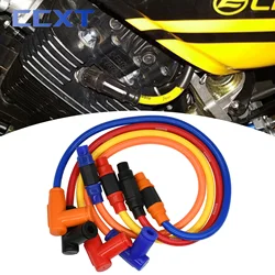 8.8mm Twin Core Race Power Cable Ignition Coil For KTM ATV Suzuki Yamaha Honda Kawasaki Motorcycle Motocross Universal Parts