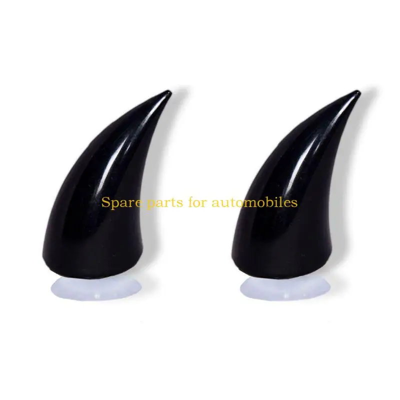 

H58F милое украшение с рогом дьявола для шлема, аксессуары для украшения мотоциклетного шлема