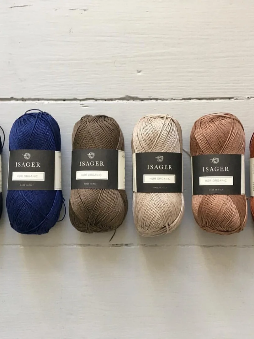 

Isager Hør Органическая льняная пряжа Мягкая средняя тонкая 78 м Весенняя трикотажная ткань для одежды ручной вязки для шарфов, шапок, ремней и многого другого