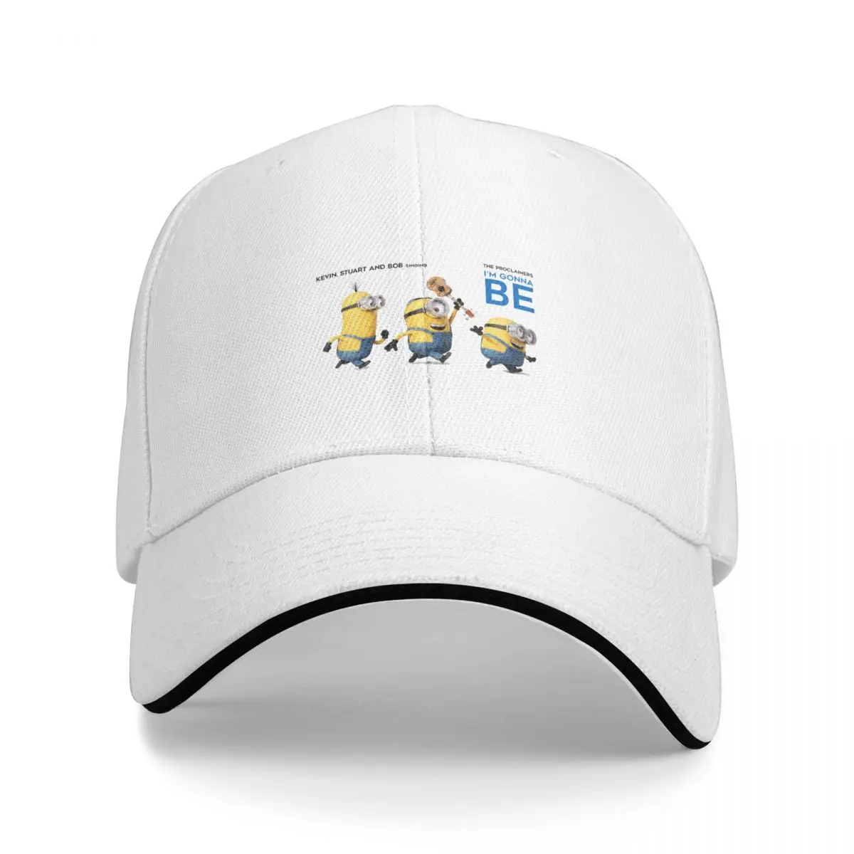 

Minions Singing I'm Gonna Be Baseball Caps High Quality Solid hat Men Women Hip Hop Snapback hat