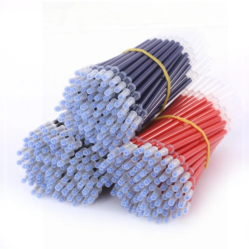 

100 Pcs Gel Pens Set Refills with Needles and Tubes, Red and Blue Ink Writing Supplies Office School Stationery