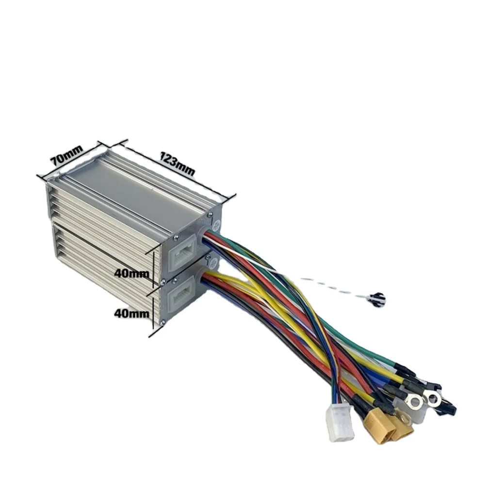 

Контроллер электрического скутера YunLi 9Mosfet 48 В 25 А/52 В 28 А/60 В 28 А Контроллер Дисплей Ускоритель для электрического скутера