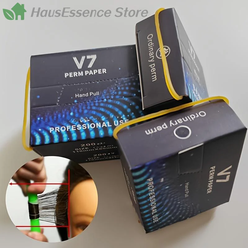 ※Hair Curling Papers Perm Papers For Hair Curling Salon Disposable Tissue With High Temperature Resistance For Cold &