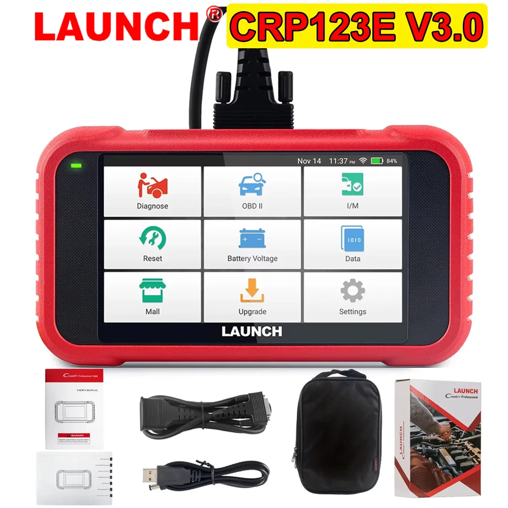 LAUNCH X431 CRP123E V3.0 OBD2 Auto Scanner OBD OBDII Motor ABS Airbag SRS Getriebe Automotive Diagnose Werkzeuge PK CRP123X