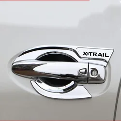 For Nissan X-trail T32 2014-2017 2018 2019 2020 ABS Chrome Car Styling Door Handle Cover Door Handle Bowl Trim  Accessories