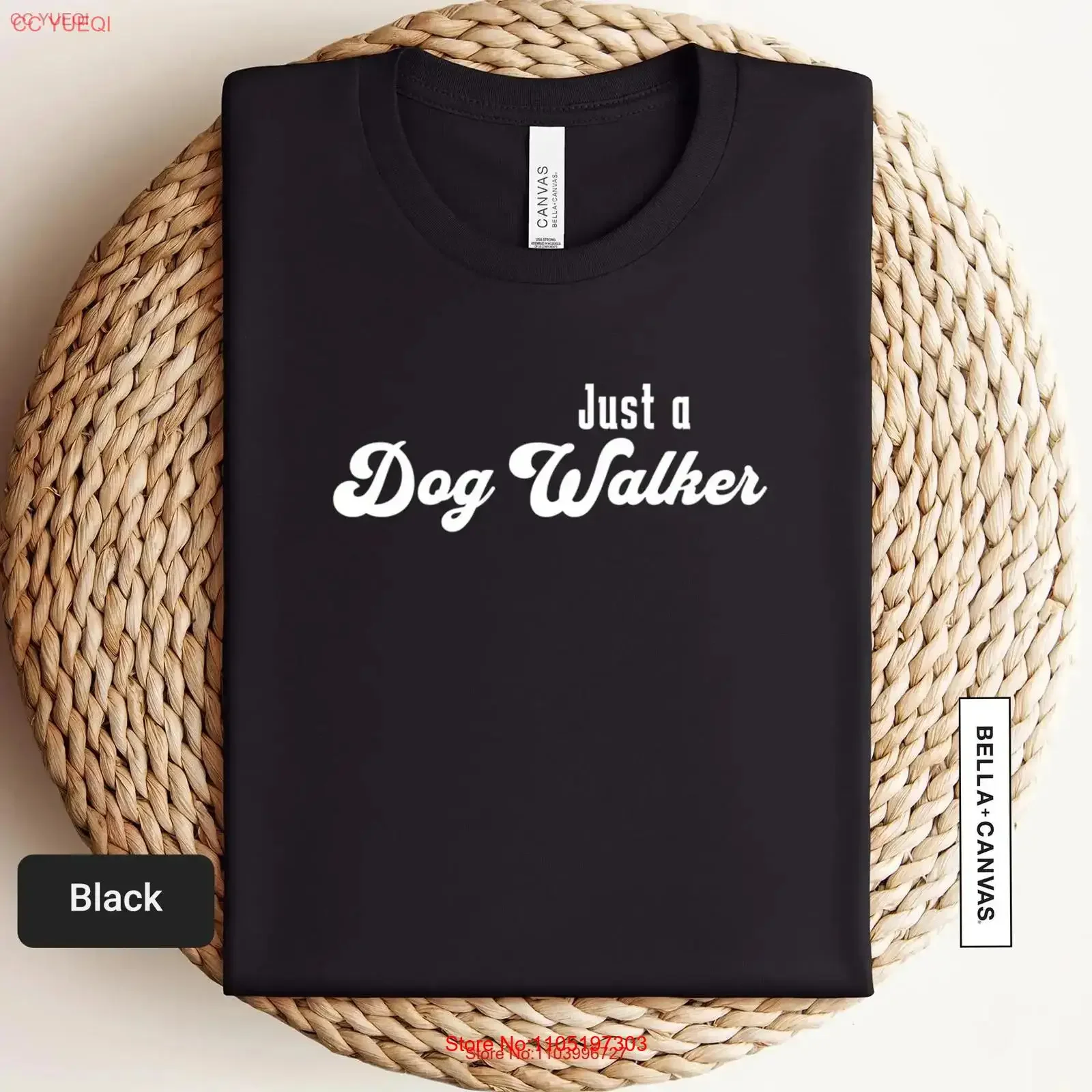 

Футболка «Просто собачьи ходунки» для любителей домашних животных, сидящих, Sitter Appreciation 0879, винтажная, растянутая, слегка повседневная мода