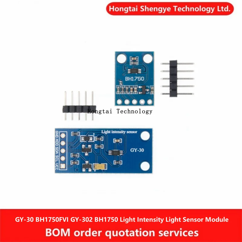 GY-30 BH1750FVI GY-302 BH1750 Digital Light Intensity Light Sensor Module