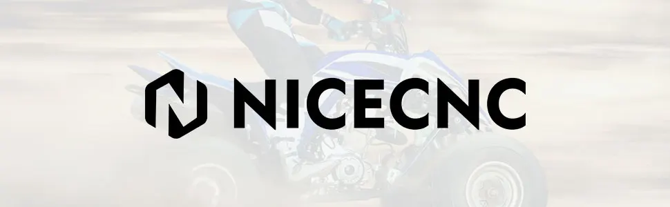 NICECNC Für Yamaha YFZ450R YFZ 450 2009-2023 Öl- und Benzintankdeckel Kraftstoffabdeckung zur Leckagevermeidung Aluminium ATV-Zubehör – Detail 1