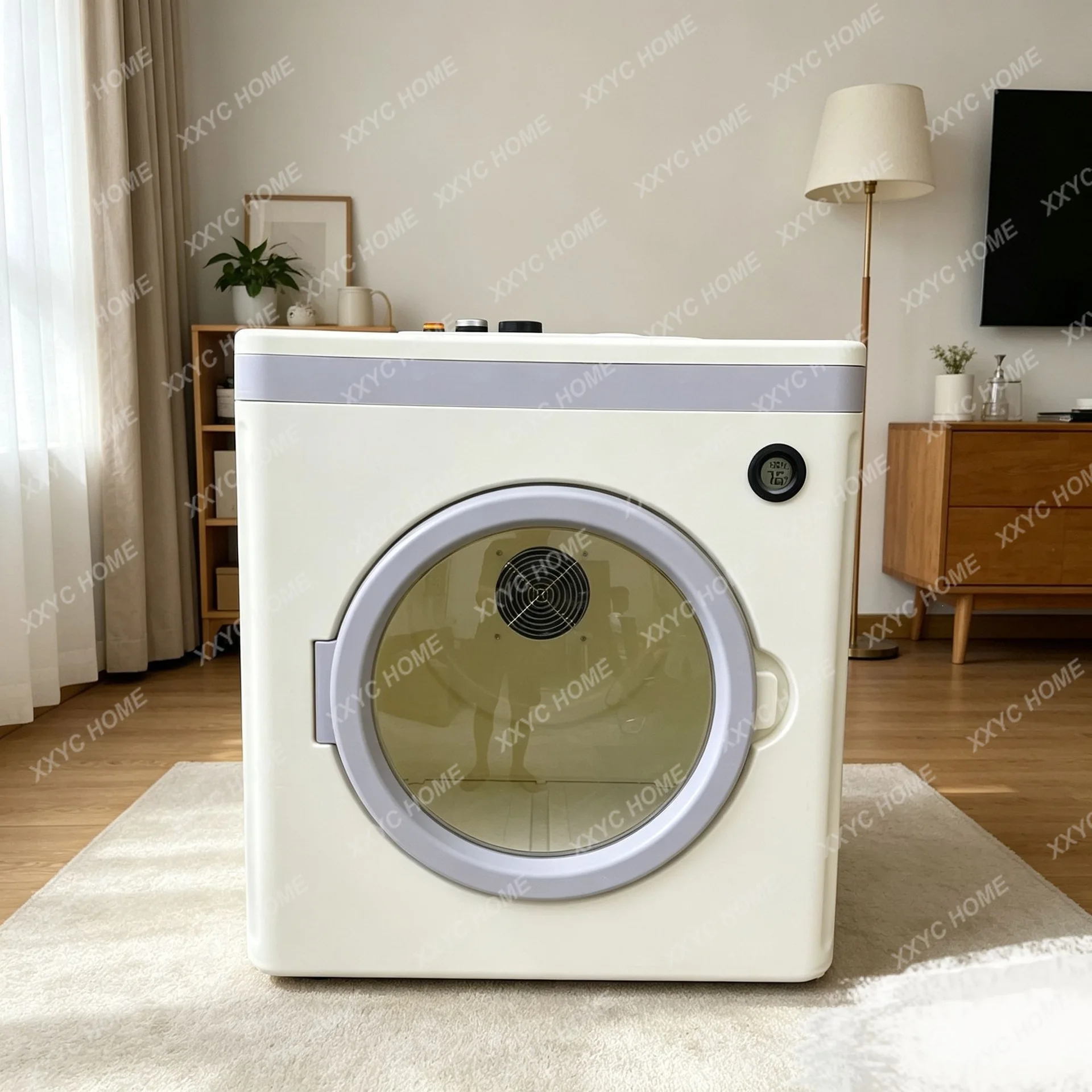 120L pet drying box silent household small dog drying cage foldable quick drying