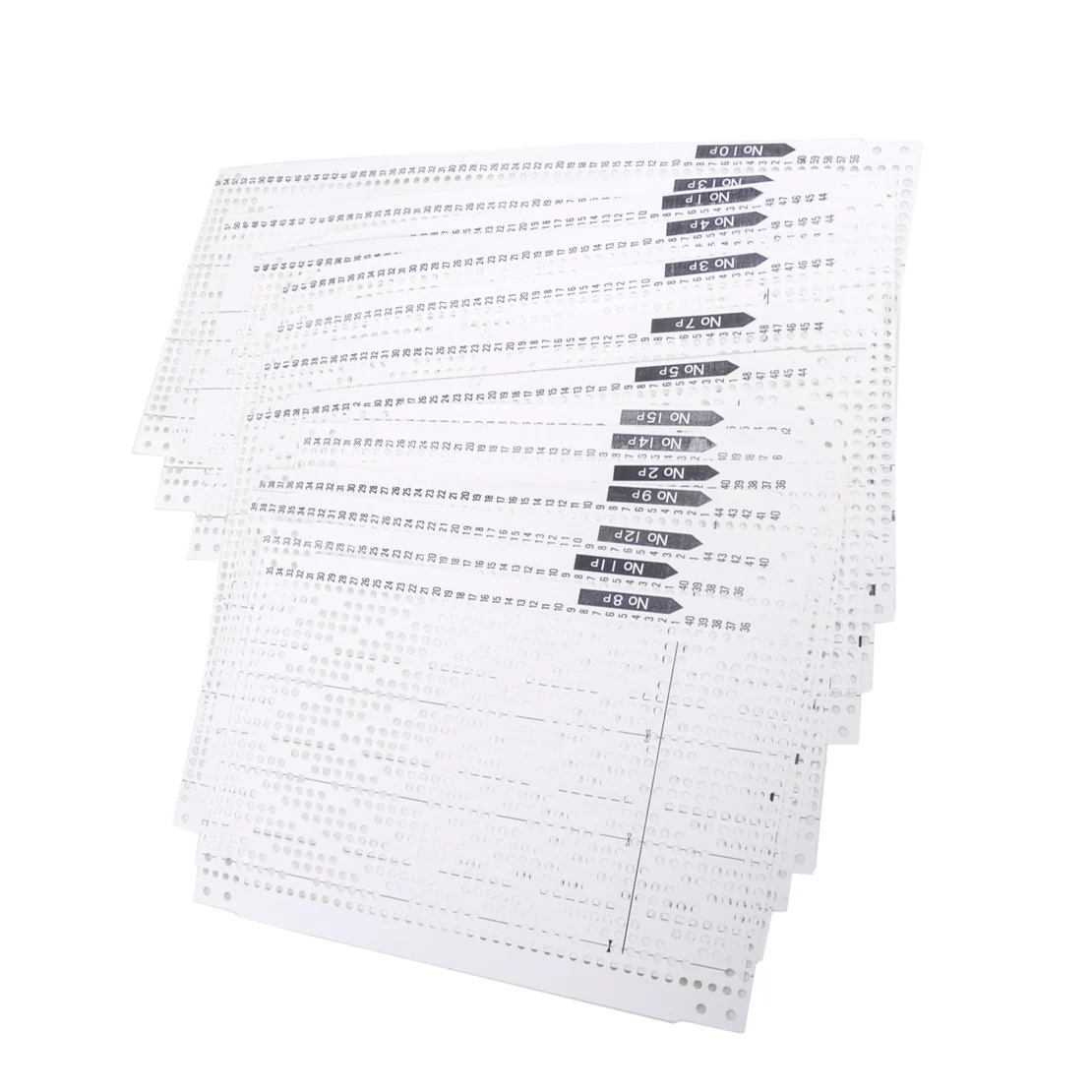 LETAOSK 15pcs Set Pre Punched Card Kit Fit for Brother KH260 Knitting Needlework Machine Tool Accessories