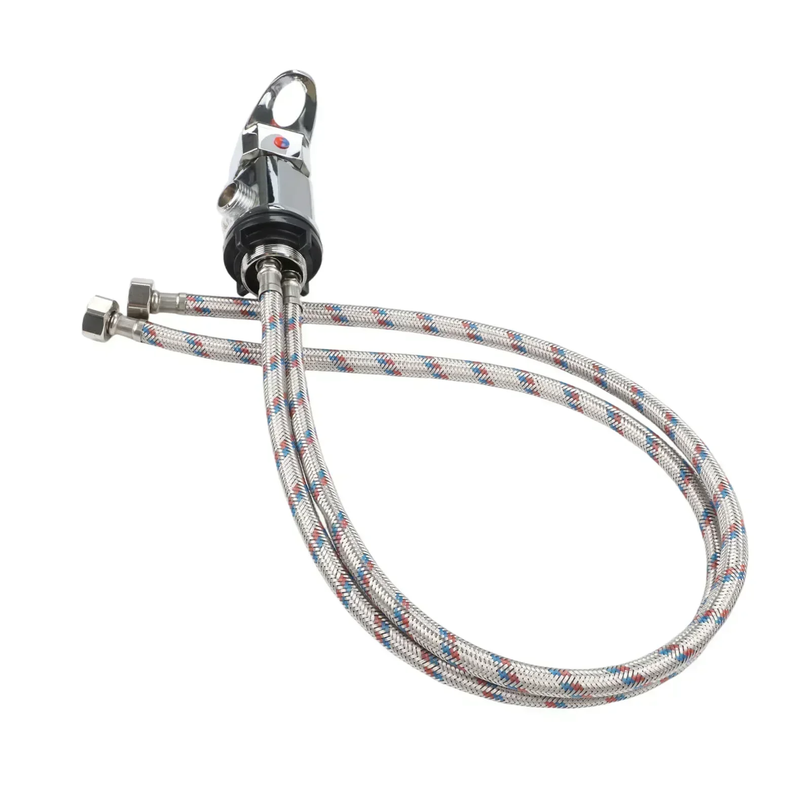 Camper Accessories Mixing Valve Camping Showers Easy Installation On-Demand Functionality Stainless Steel Parts For RVs