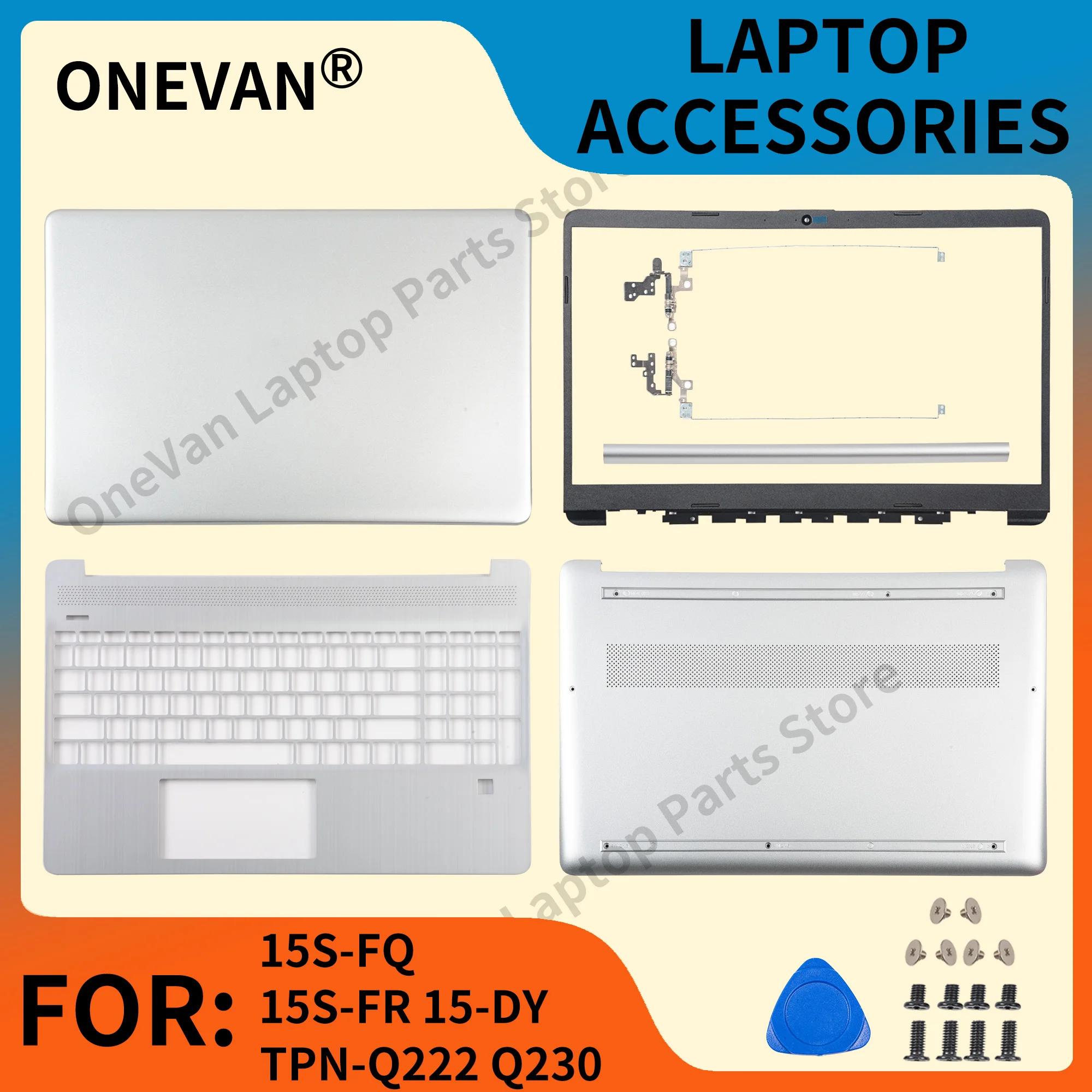 Nuovo Caso Per HP 15S-FQ 15S-FR 15S-EQ 15-EF 15-ER 15-DY TPN-Q222 Q230 LCD Della Copertura