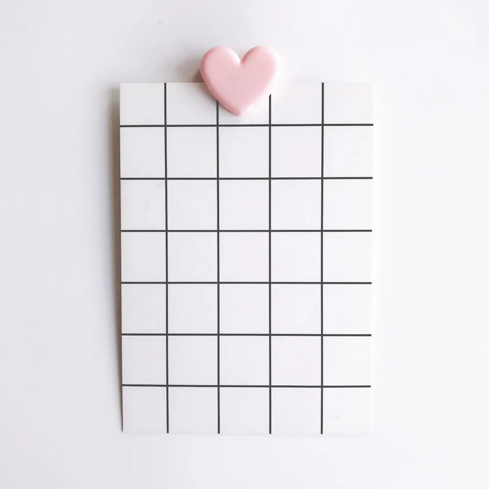 12Pcs Pink Heart Pattern Paper Clips Bright Colorful Clip Holders Waterproof Multi-Function Clips for Document Folder
