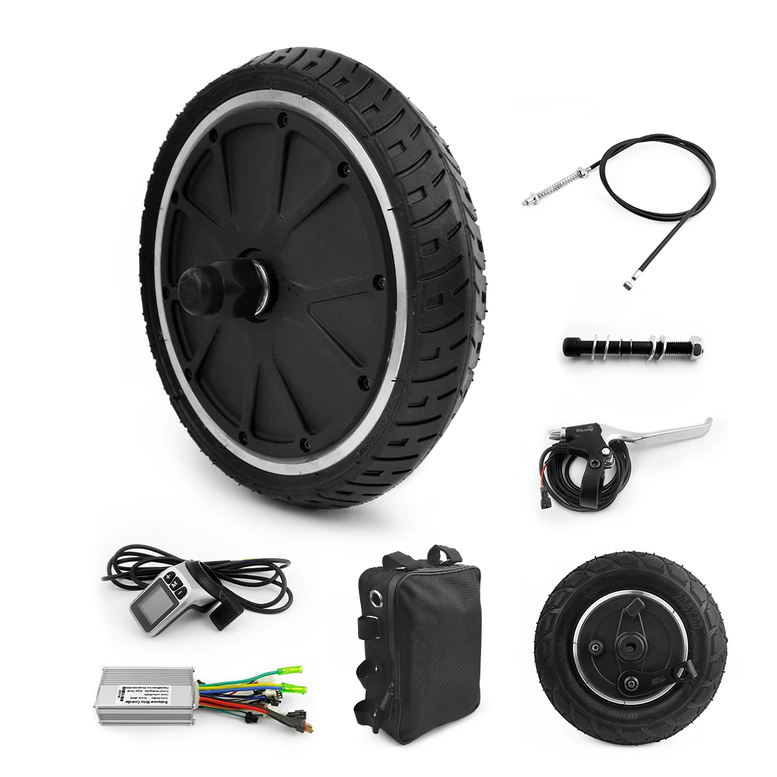 

36V 250W 8-inch DIY Adult e Scooter Brushless Hub Motor Motor Wheel Kit electric scooter parts and frame