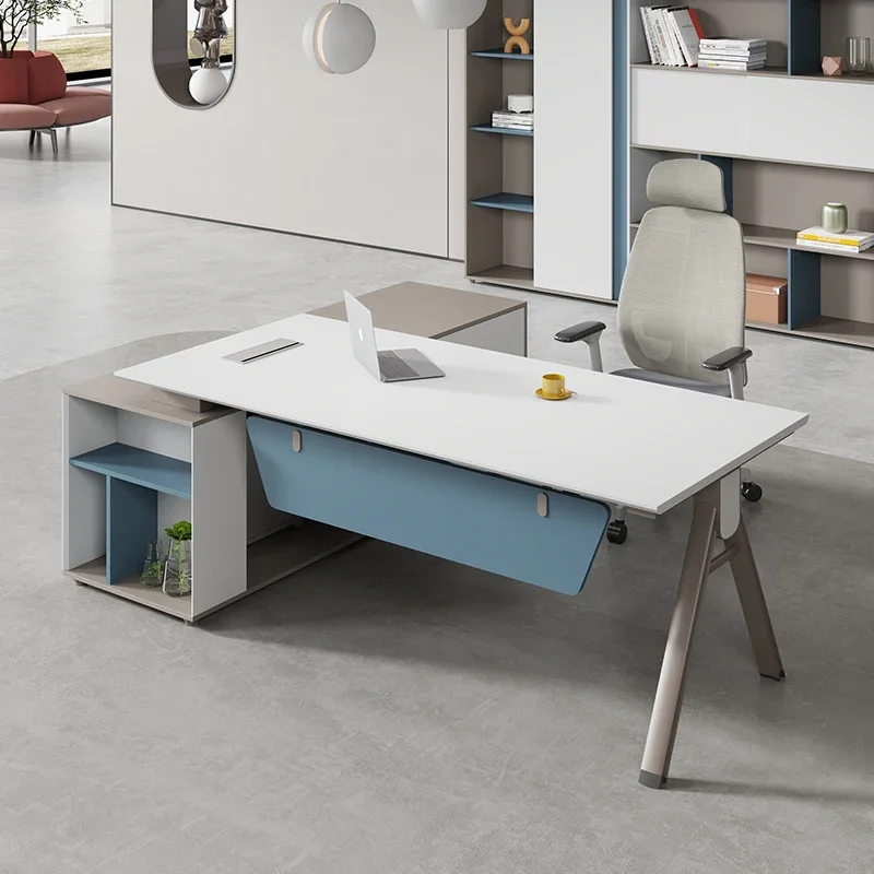 

Simple Design Computer Office Desks Corner Storage Wooden With Drawers Office Desks Manager Luxury Furniture Er Arbeitet LLOD