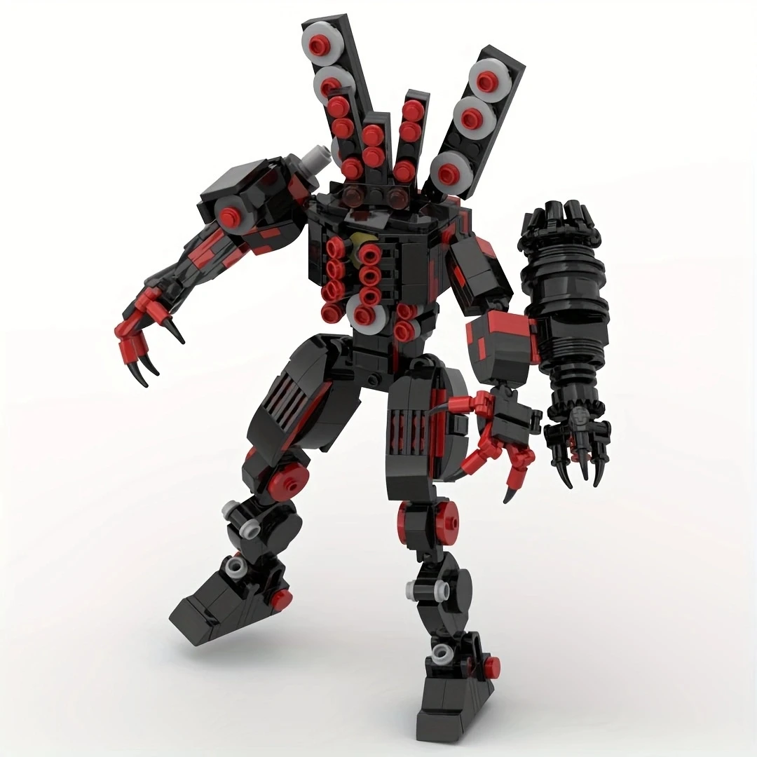 M‌OC Mutant Soundwave Mech 426PCS Building Blocks Robot Model DIY Transformable Toy Sci-Fi Gift for Adult Collectors