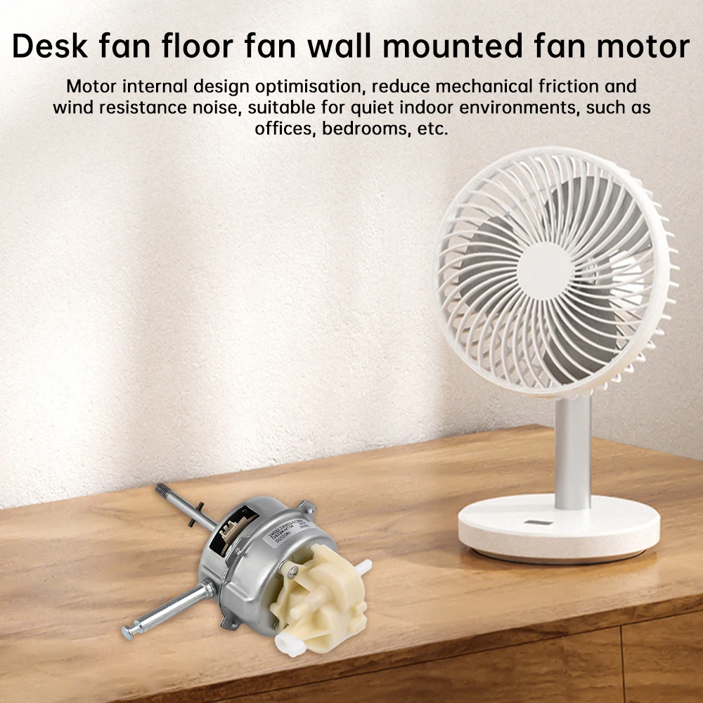 Motor sin escobillas DC9-28V, ventilador de mesa de bajo voltaje, montado en la pared, regulación de velocidad continua, amplio voltaje estable, 28W