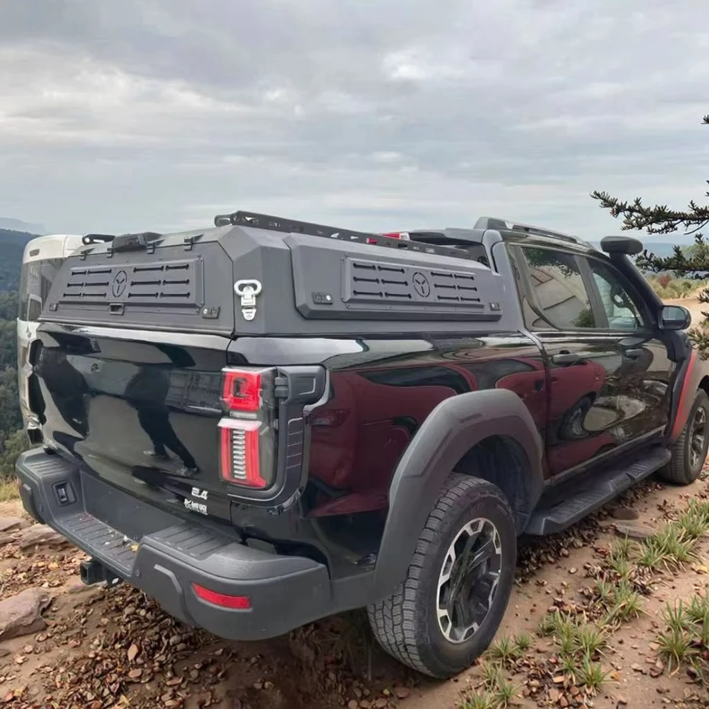Aluminium Canopy  Half Height Canopy Pickup Short Canopy for GWM Poer Ute Manganese Steel Cannon Bed Camper Hardtop 2021-2025