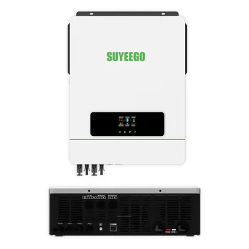# Hot Sales For SUYEEGO 7.2KW 8.2KW 10.2KW 48V DC 220/230V AC Pure Sine Wave Solar Hybrid Inverter Double MPPT On/Off Grid Pv Vo