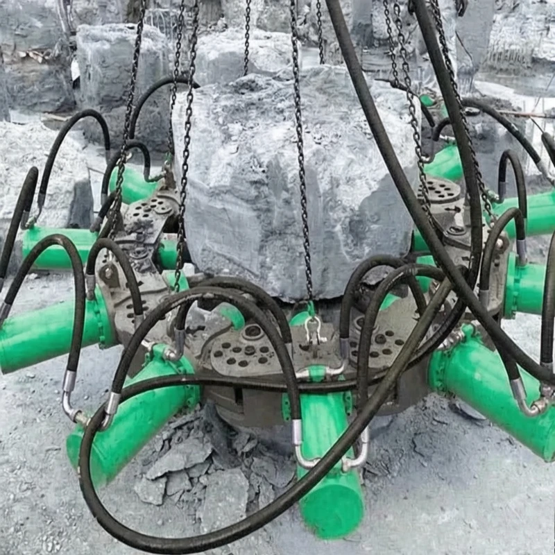 Hydraulic Pile Breaker Upgraded Version Square Cutting Pile Foundation Tools Hydraulic Concrete Pile Breaker Machine