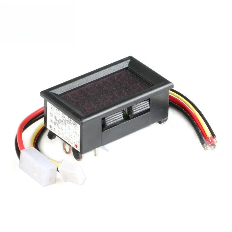 Four Dual Display DC Voltage Ammeter 0-33.00 V0-3.000A