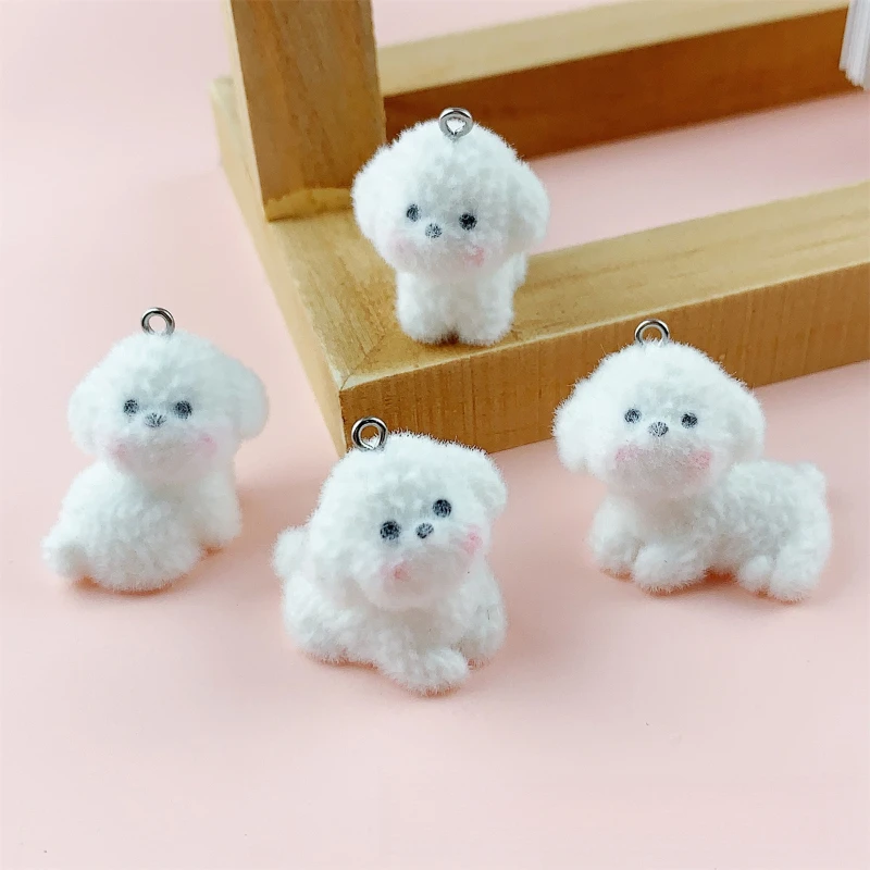 

Популярный мультфильм аниме милая собака кулон ручной работы DIY брелок для телефона цепочка подвески аксессуары материалы оптом