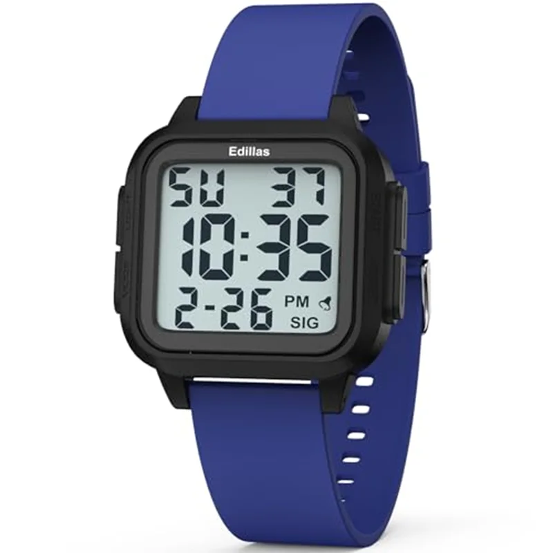 Outdoor Sports Kids Watches Multifunctional Alarm Clock Boys Digital Wristwatches Waterproof Luminous Military Electronic Watch