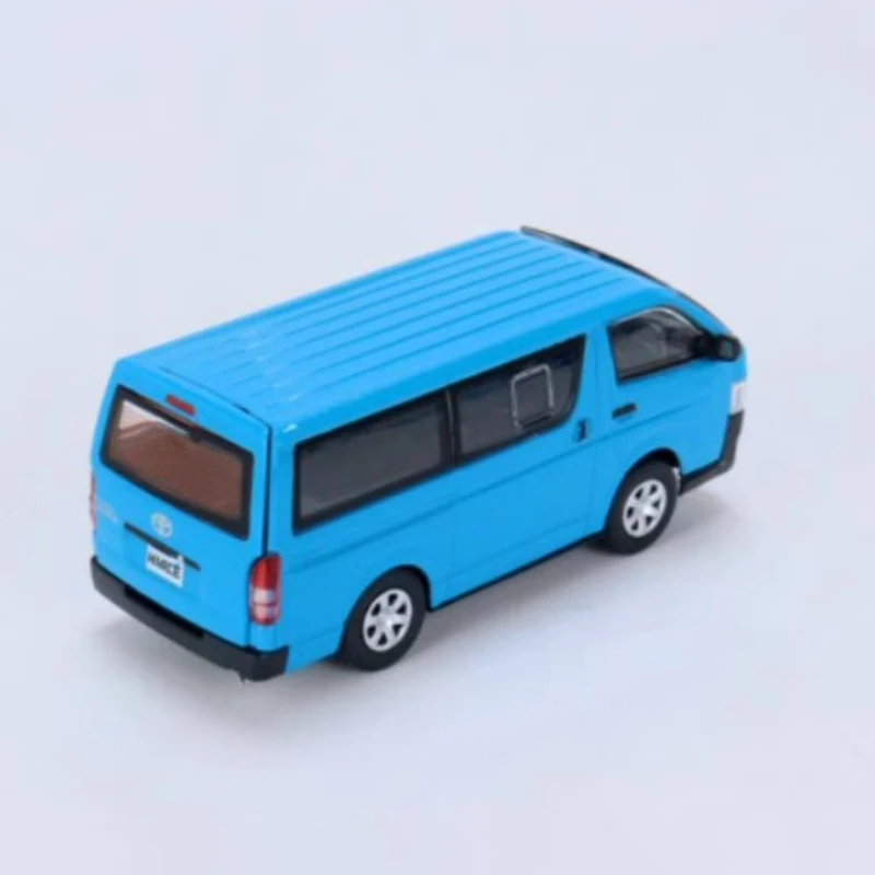 BM 1:64 Skala TYT Hiace KDH200V 2015 MPV Alloy Symulacja modelu samochodu Statyczna kolekcja Dekorowane prezenty świąteczne Zabawki Prezent pamiątkowy