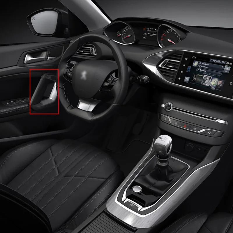 اكسسوارات السيارات سيارة ترقية غطاء مقبض الباب الداخلي لبيجو 308S T9 2014 2015 2016 2017 2018 2019 2020 سيارة الديكور