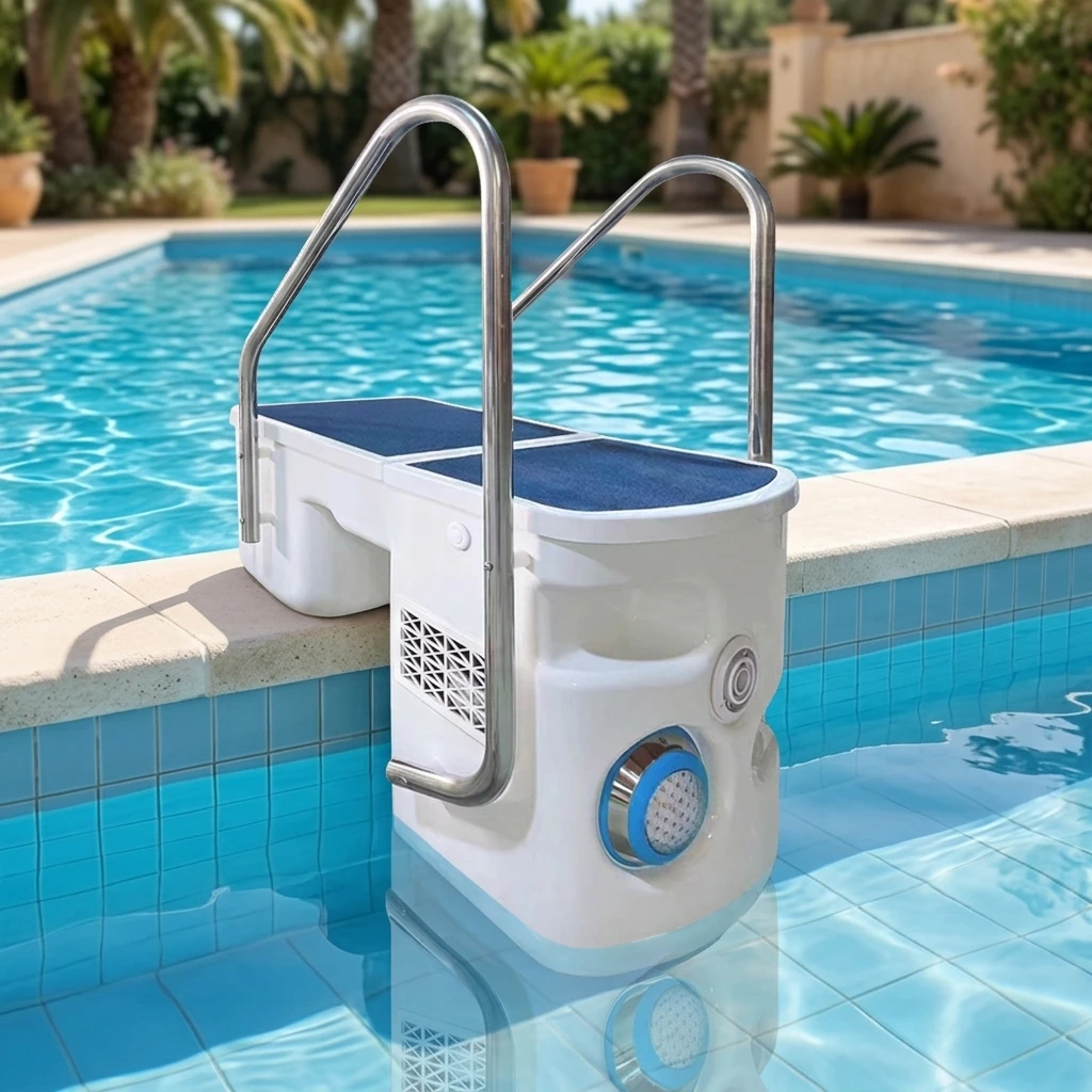 JUANPOOL Wall-Mounted Pool Filter Pool Circulation Water Treatment & Purification Equipment