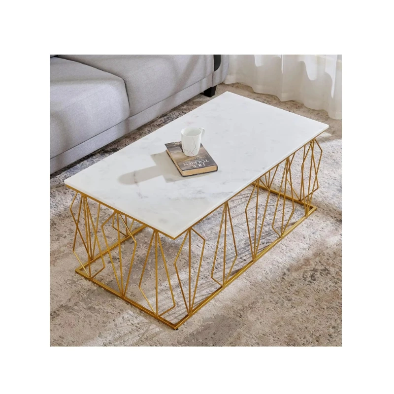 

Premium modern adjustable height coffee table with stainless steel frame, suitable for family living and dining rooms