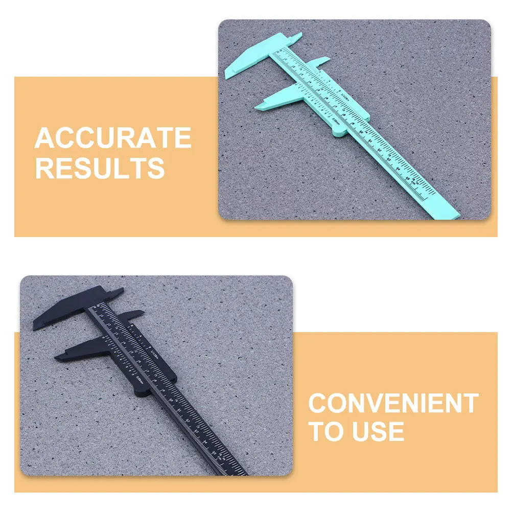 

2Pcs Mini Calipers Portable Measuring Tool 150mm High Precision Durable Caliper Gauge for Home Workshop Machinist Use