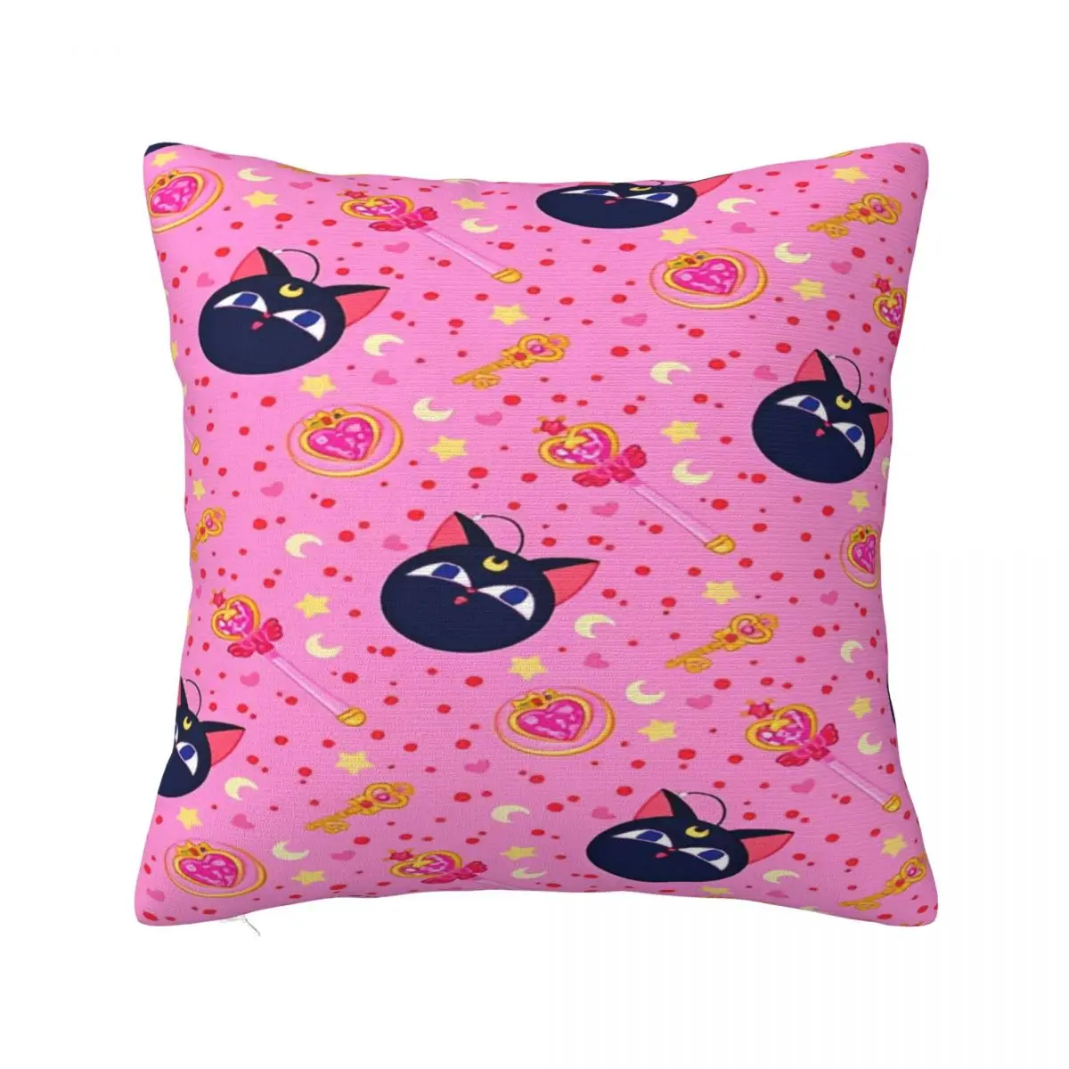 Sailors Moons Luna Girls Anime fundas de almohada mercancía suave funda de cojín fundas de almohada decoración del hogar cuadrado Multi tamaño