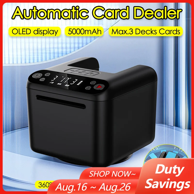 3-decks-poker-playing-card-dealing-machine-360°-rotating-automatic-card-dealer-smart-dispenser-rechargeable-5000mah