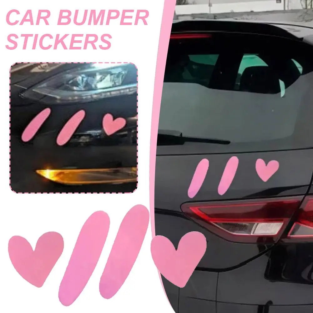 Cute Cartoon Powder Blusher Car Stickers Waterproof Window Bumper Auto Decorative Fairing Motorcycle Vinyl Decals Tank Fron J4T9