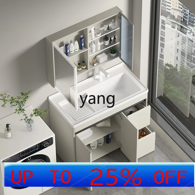 

CX Балконный шкаф для белья из нержавеющей стали Комбинированный керамический бассейн для стирки Умывальник со стиральной доской