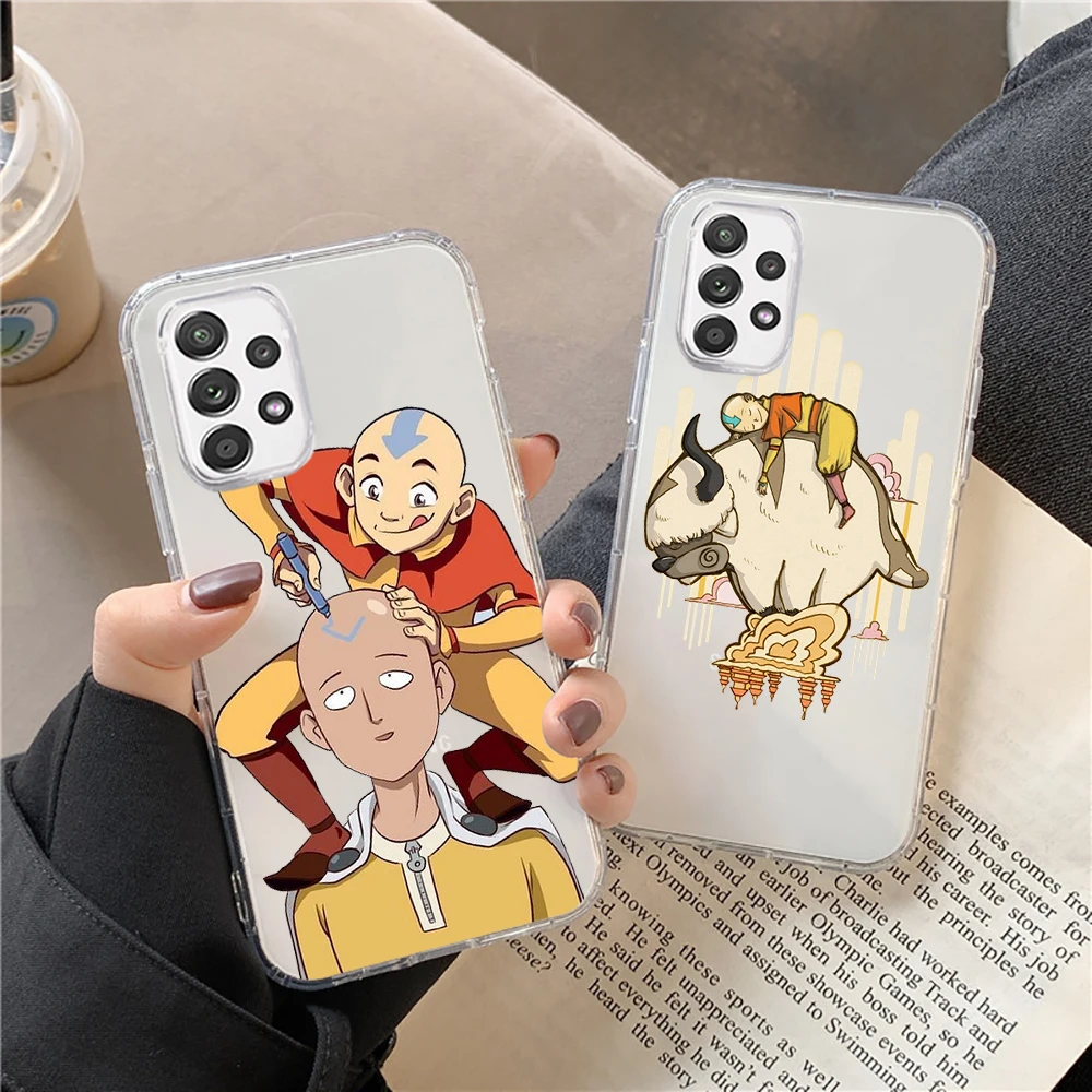 Anime avatar the last airbender phone case for Samsung Galaxy  note S21 S20 S9 S30 A71 A51 S10 A50 S22 10 fe ultra 4g 5g plus