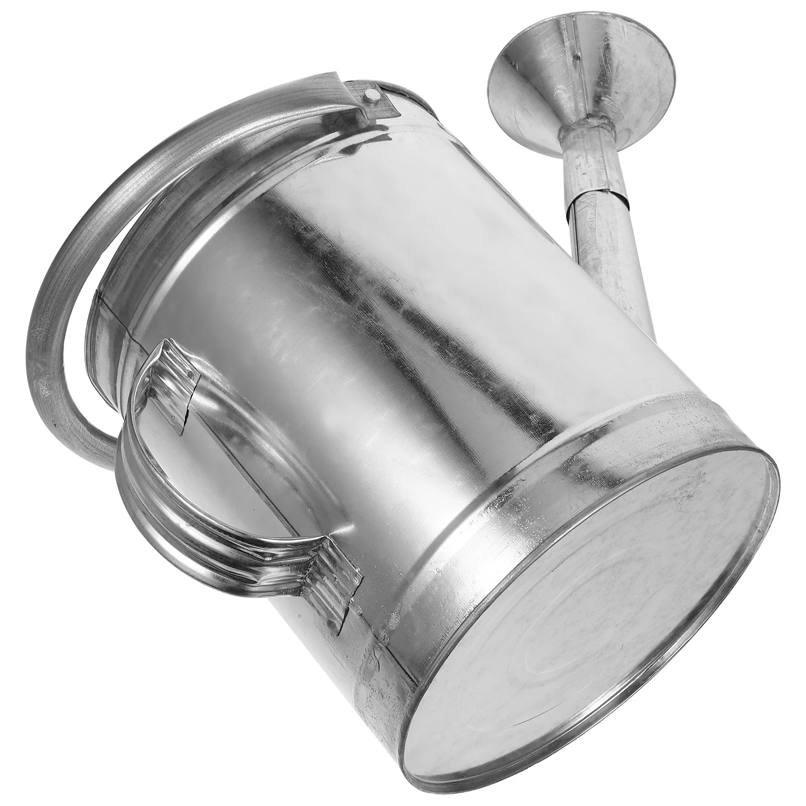 

Large Metal Watering Can Iron Material Long Spout Half Top Opening Water Sprinkler for Indoor Outdoor Plant Flower Gardening