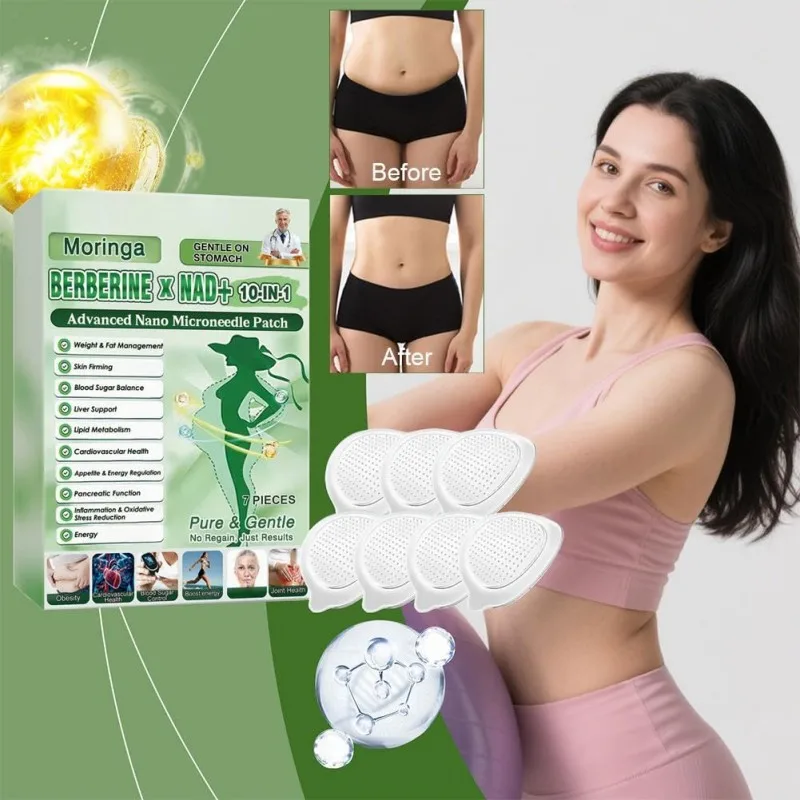 Nano Microneedle Firming Sticker  Skin Firming & Body Shaping Patch for Women & Men, Long Lasting Care Back Pain Patch